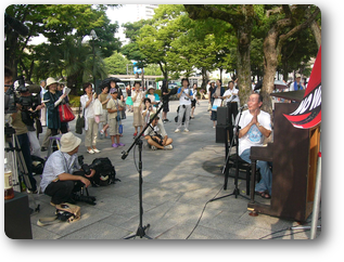 河野さんのピアノ演奏